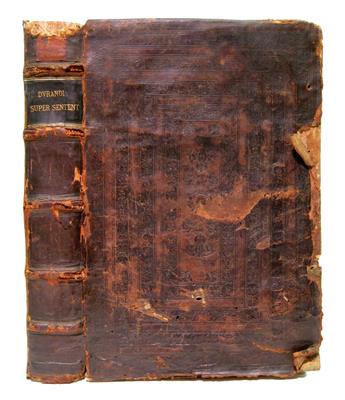 DURAND DE SAINT-POURÇAIN, GUILLAUME. Super sententias theologicas Petri Lombardi commentariorum libri quatuor.  1539